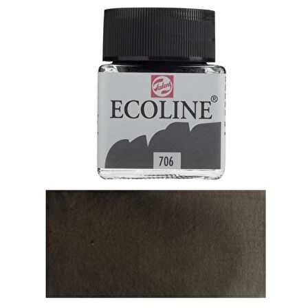 Talens Ecoline 30ml Deep Grey No:706