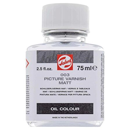 TALENS PICTURE VARNISH MATT (OIL COLOUR) 003 MAT VERNİK 75ml - RT24285003