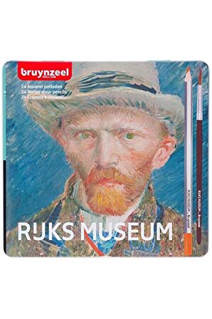 Bruynzeel Van Gogh 24 Lü Watercolour Kalem Metal Kutulu