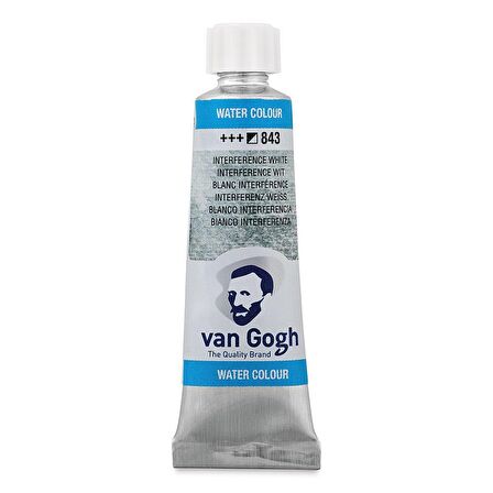 Van Gogh Tüp Sulu Boya 10ml İnterference White 843