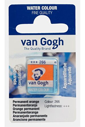 Van Gogh Tablet Sulu Boya Yedek Permanent Orange  266