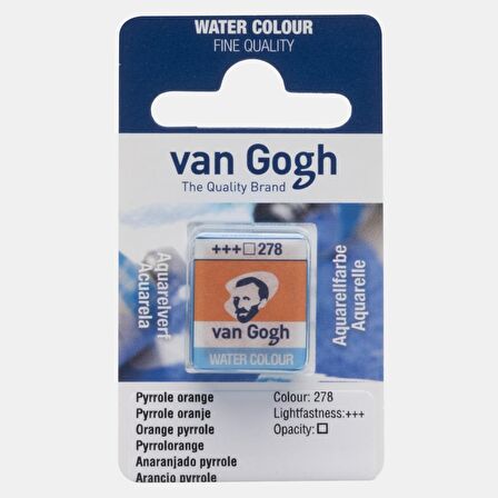 Van Gogh Tablet Sulu Boya Yedek Pyrrole Orange 278