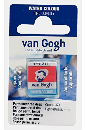 Van Gogh Tablet Sulu Boya Yedek Permanent Red D 371