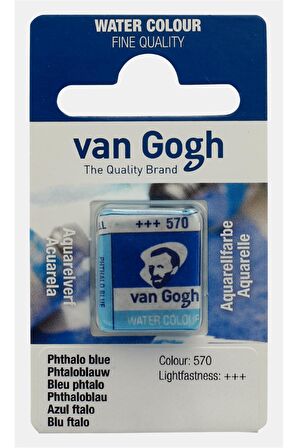 Van Gogh Tablet Sulu Boya Yedek Phthalo Blue 570