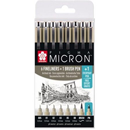 PIGMA MICRON SET 7+1