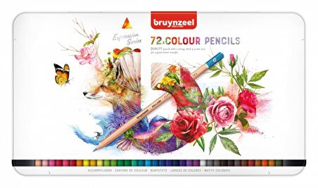 Bruynzeel Expression Series Kuru Boya Kalem Seti 72li 60312072