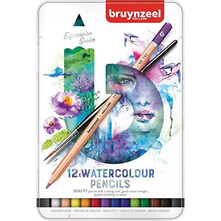 Bruynzeel Expression Series Sulu Boya Kalem Seti 12'LI 60313012