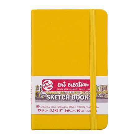 Talens Art Creation Sketch Book 9x14cm 140g 80 Yp Altın Sarısı