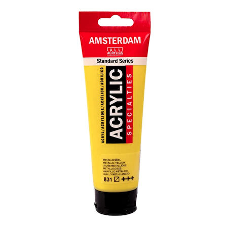 Amsterdam Standart Akrilik Boya 120ml Metallic Yellow / 831