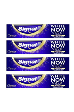 Diş Macunu White Now Gold 50 Ml X 4 Adet 1909seri