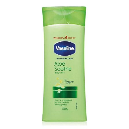 Vaseline Yatıştırıcı Tüm Cilt Tipleri için  Vücut Losyonu 200 ml 