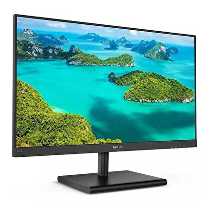 27 PHILIPS 275E1S/00 IPS 4MS 75MHZ 1XVGA 1XHDMI 1XDP QUAD HD 2560X1440 FREESYNC FLICKER-FREE VESA SİYAH