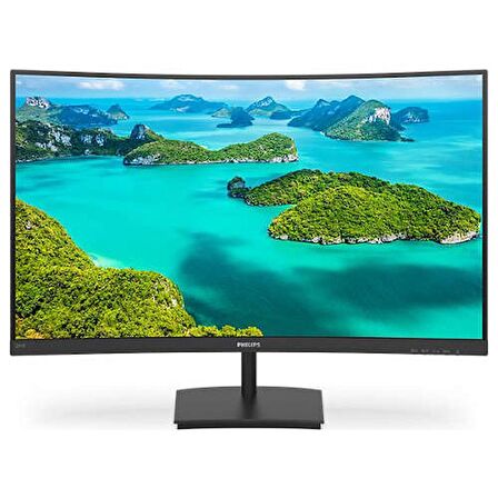 Philips 23.6" 241E1SCA/00 4Ms 75Hz Curved Fhd Wled Va Vga Hdmı Spk Monitör