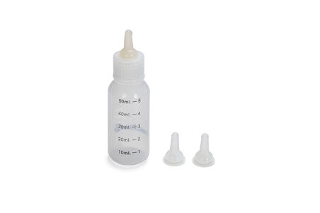 Beeztees Yavru Köpek veya Yavru Kedi Biberon Seti, 50ml
