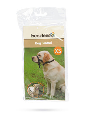 Beeztees Köpek Eğitim Tasması, Baş Kontrollu, Siyah, XS
