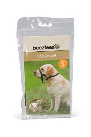 Beeztees Köpek Eğitim Tasması, Baş Kontrollu, Siyah, S