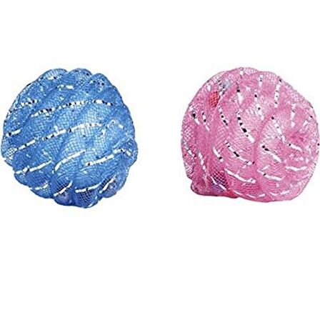 Beeztees Boncuklu Kedi Topu 2'li 5cm