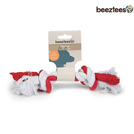 Beeztees İki Düğümlü İp Köpek Oyuncağı Renkli 28 Cm 125 Gr