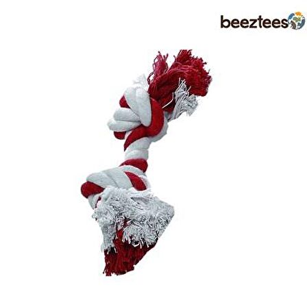 Beeztees İki Düğümlü İp Köpek Oyuncağı Renkli 38 Cm 300 Gr