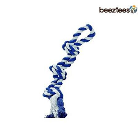 Beeztees Üç Düğümlü İp Köpek Oyuncağı Renkli 67 Cm 600 Gr