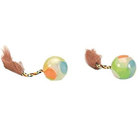 Beeztees Parlak İpli Kedi Topu 4,5cm