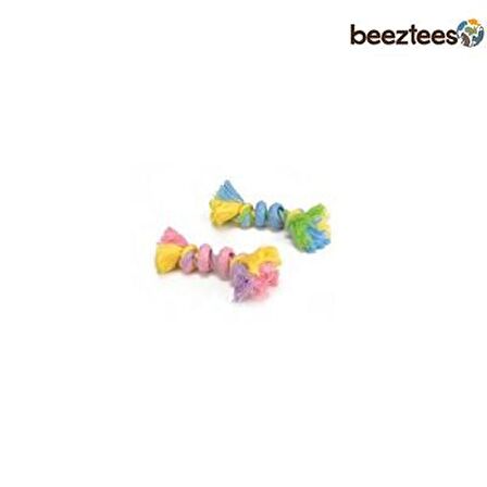 Beeztees Renkli Plastik Halkalı İp Köpek Oyuncağı 16 Cm