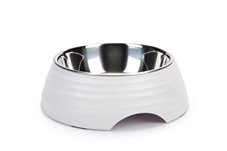 Beeztees Köpek Mama Su Kabı, Paslanmaz Çelik, 22cm