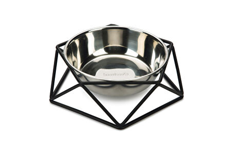 Beeztees Köpek Mama Su Kabı, Paslanmaz Çelik, 21,5cm, 700ml