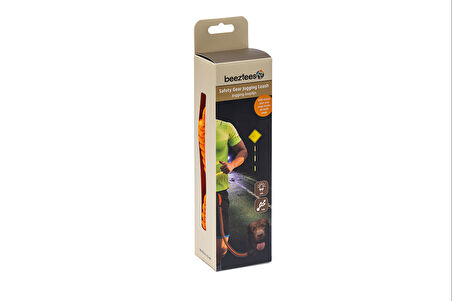 Beeztees Köpek Yürüyüş ve Koşu Şok Emicili Gezdirme Kayışı ve Bel Kemeri, Gri, 180-200cm, 25mm