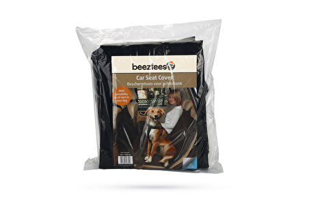 Beeztees Köpek Arka Koltuk Örtüsü, Su Geçirmez, Siyah, 160x129cm