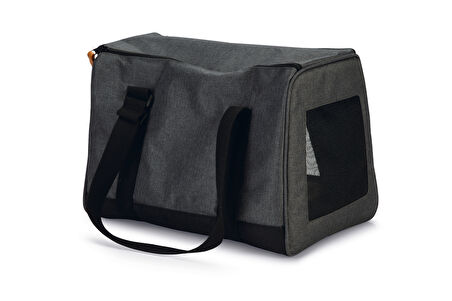 Beeztees Köpek veya Kedi Taşıma Çantası, 5Kg'ye kadar, Antrasit, 40x20x29cm