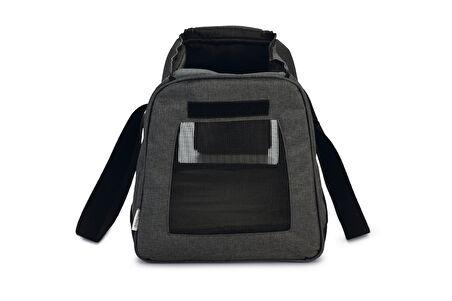 Beeztees Köpek veya Kedi Taşıma Çantası, 5Kg'ye kadar, Antrasit, 40x20x29cm