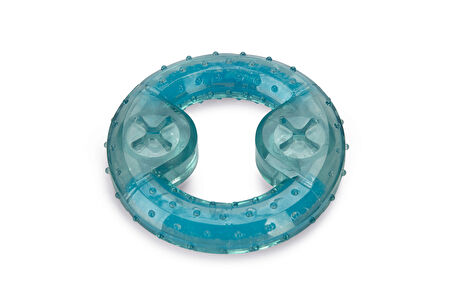 Beeztees Yavru Köpek Oyuncağı, Diş Kaşıma için Soğutulabilir, TPR, Mavi, 10x10x2,3cm