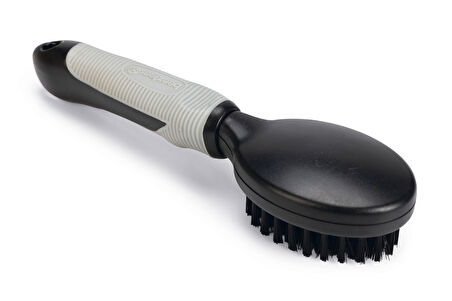 Beeztees Yavru Köpek ve Küçük Irk Köpek Fırçası, Siyah Gri, 20,5cm, 20,5x6x3,5cm