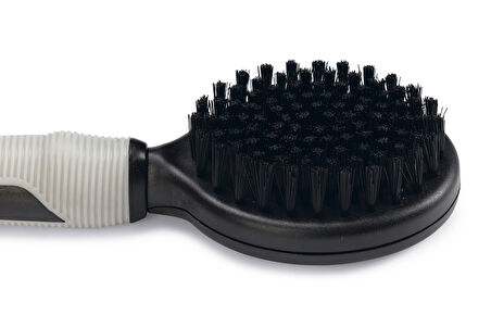 Beeztees Yavru Köpek ve Küçük Irk Köpek Fırçası, Siyah Gri, 20,5cm, 20,5x6x3,5cm