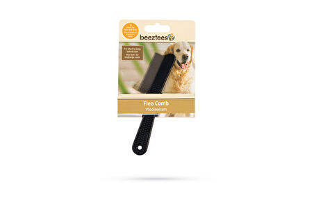 Beeztees Köpek Pire Tarağı, Siyah, 14cm, 14x2,5x0,5cm