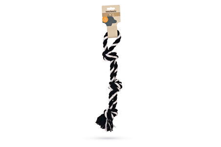 Beeztees Köpek Oyuncağı, Üç Düğümlü Diş İpi, Tutamaçlı, 40cm, 250gr