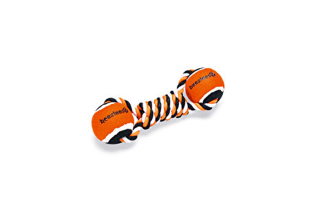 Beeztees Köpek Oyuncağı, Diş İpi ve İki Tenis Topu, 22x7x6,3cm, 195gr