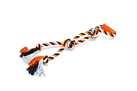 Beeztees Köpek Oyuncağı, Diş İpi, TPR Tutamaçlı, 60x13x7cm, 390gr