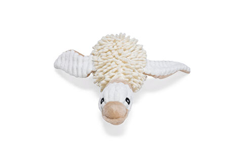 Beeztees Köpek Oyuncağı, Ördek, Peluş, Beyaz, 33x33x9cm