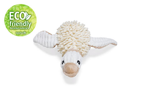 Beeztees Köpek Oyuncağı, Ördek, Peluş, Beyaz, 33x33x9cm