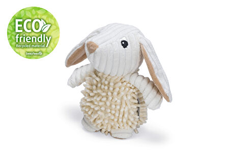 Beeztees Köpek Oyuncağı, Tavşan, Peluş, Beyaz, 24x14x12cm