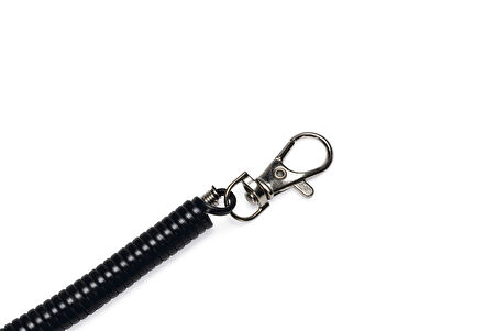 Beeztees Köpek Eğitim Klikırı, Karabina ve Bağlama Kordonlu, Turuncu, 6x4x1,7cm