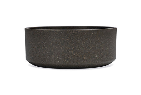 Beeztees DBL Köpek Mama Su Kabı, Bambu, Antrasit, 17cm, 800ml