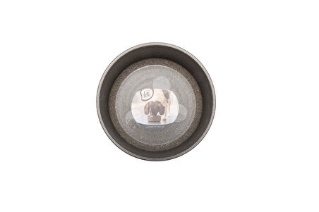 Beeztees DBL Köpek Mama Su Kabı, Bambu, Antrasit, 17cm, 800ml