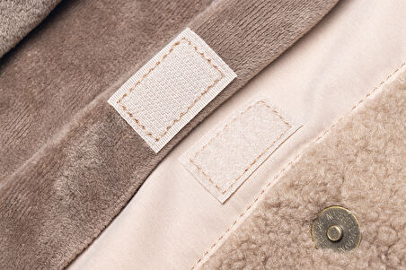 Beeztees DBL Köpek Taşıma Çantası, Yıkanabilir, 6,5Kg'ye kadar, Bej, 43x15x35cm