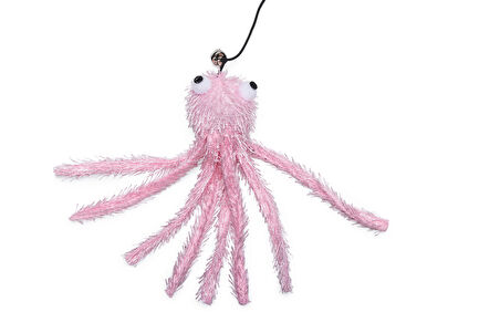 Beeztees Kedi Oltası, Zilli, Peluş Ahtapot,