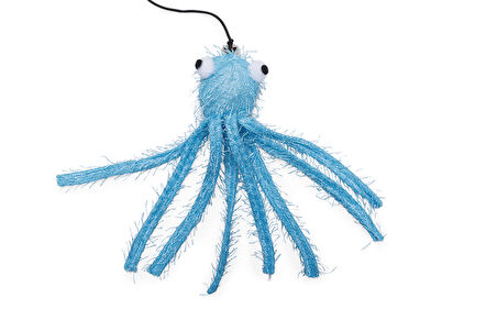 Beeztees Kedi Oltası, Zilli, Peluş Ahtapot,