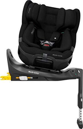 Maxi-Cosi Emerald 360 Pro I-Size Dünyanın İlk Kızaklı, Araç Dışına Çıkabilen İsofix'li 360 Dönebilir Yatabilir 0-36 kg Bebek Oto Koltuğu Authentic Black