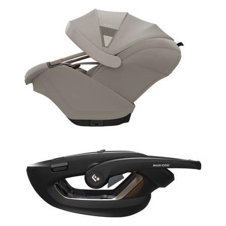 Maxi-Cosi Coral SlidePro Tam Yatabilen Modüler 0-13 Kg Ana Kucağı ve Oto Koltuğu Sapphire Sand